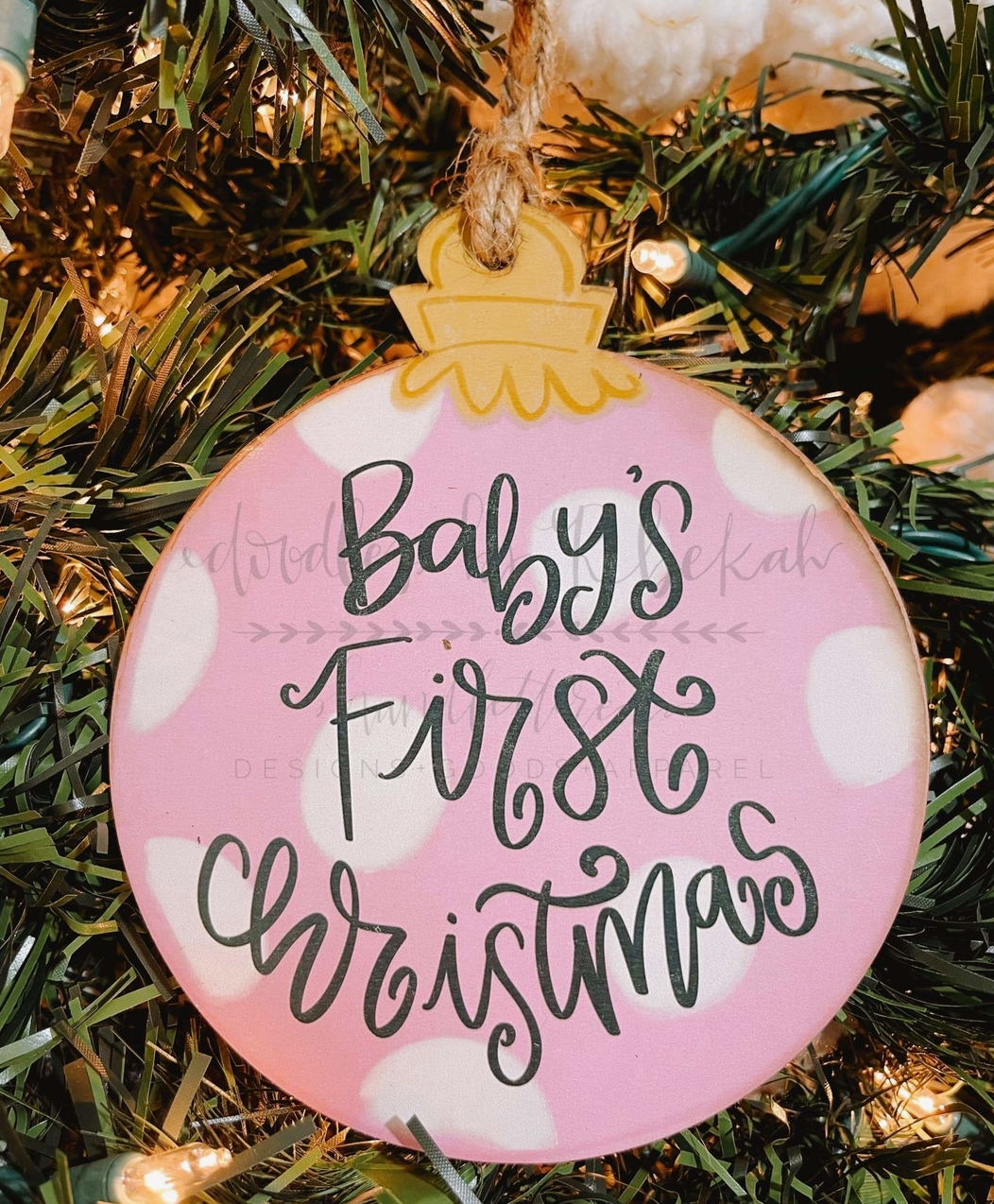 Baby's First Bulb Ornament