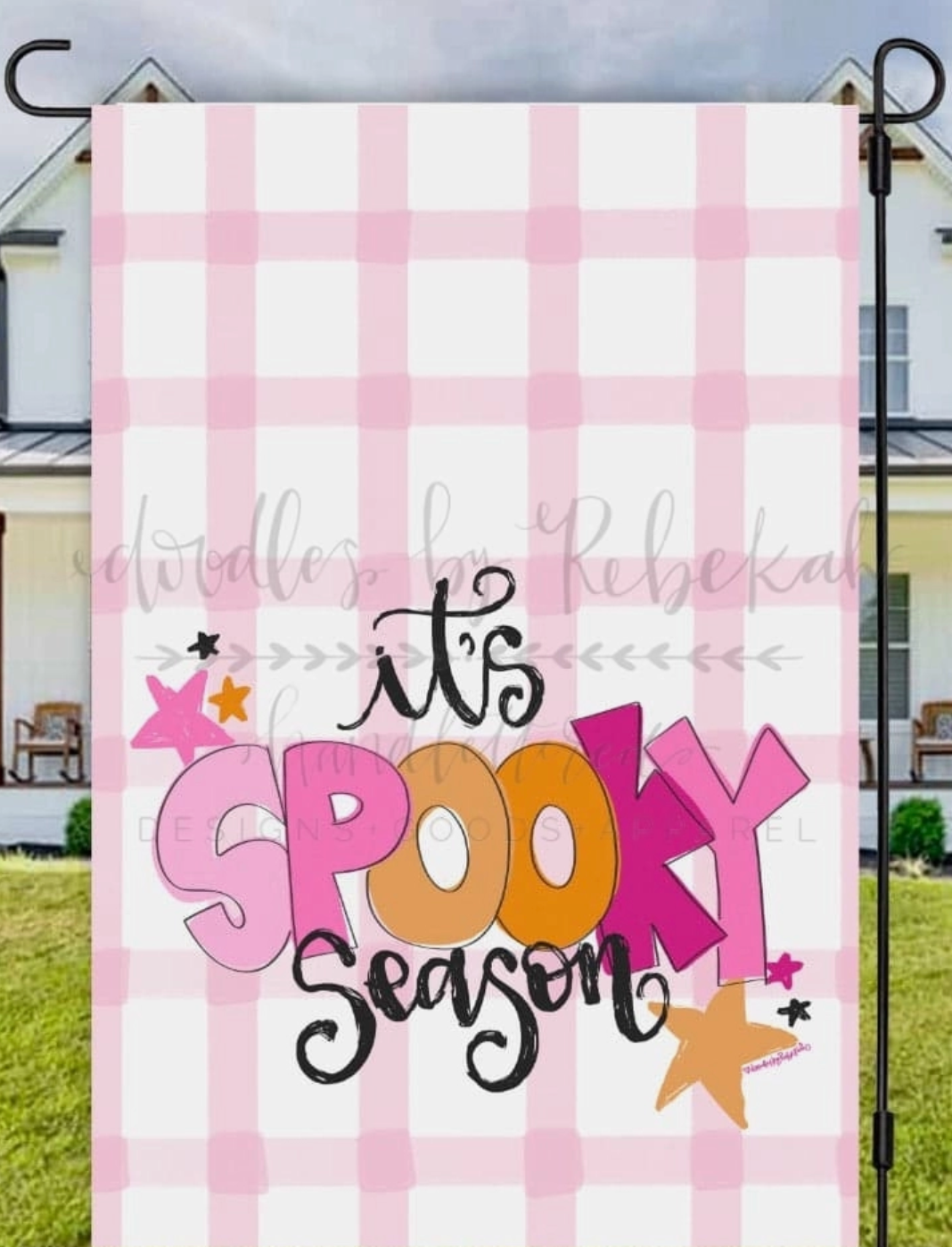 Spooky Season Garden Flag