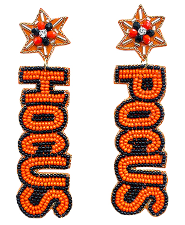 Hocus Pocus Beaded Earrings