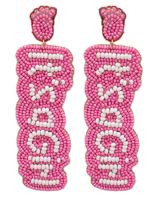 "It's A.." Gender Reveal Earrings