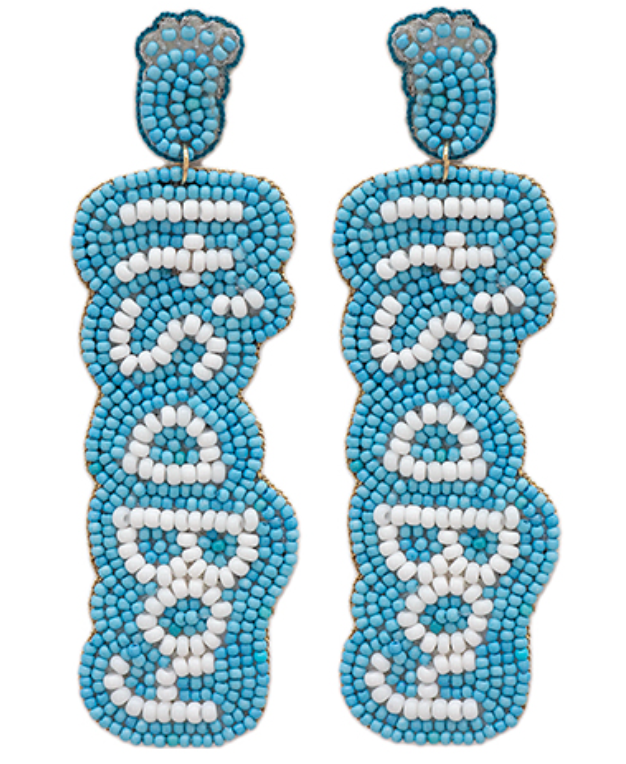"It's A.." Gender Reveal Earrings