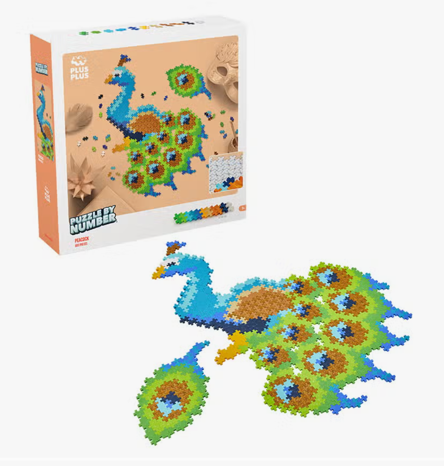 Plus-Plus Puzzle By Number