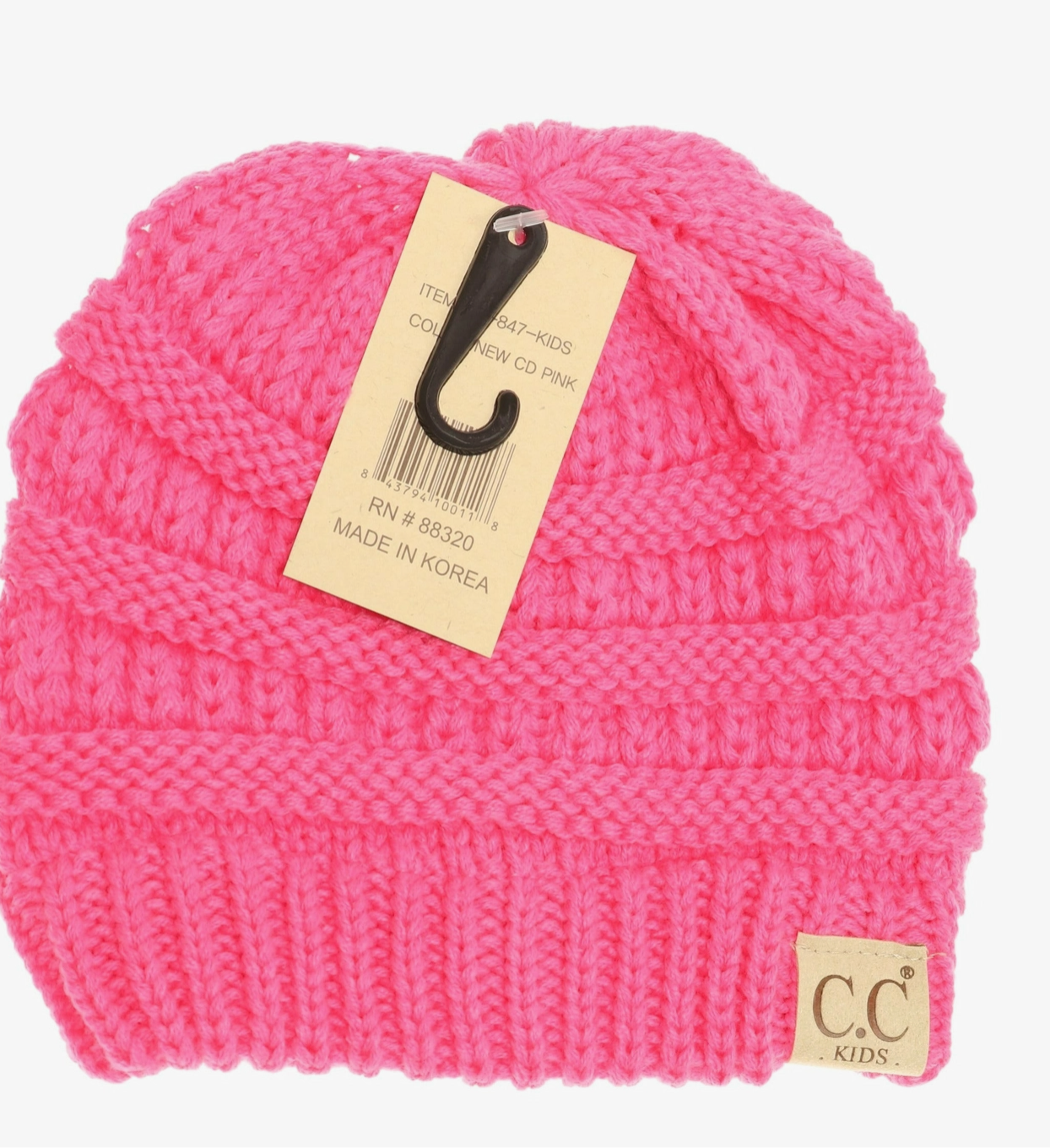 Kids Solid C.C. Beanie