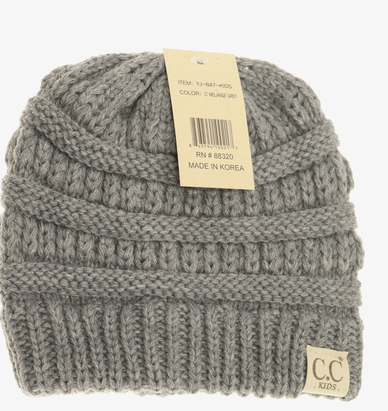 Kids Solid C.C. Beanie