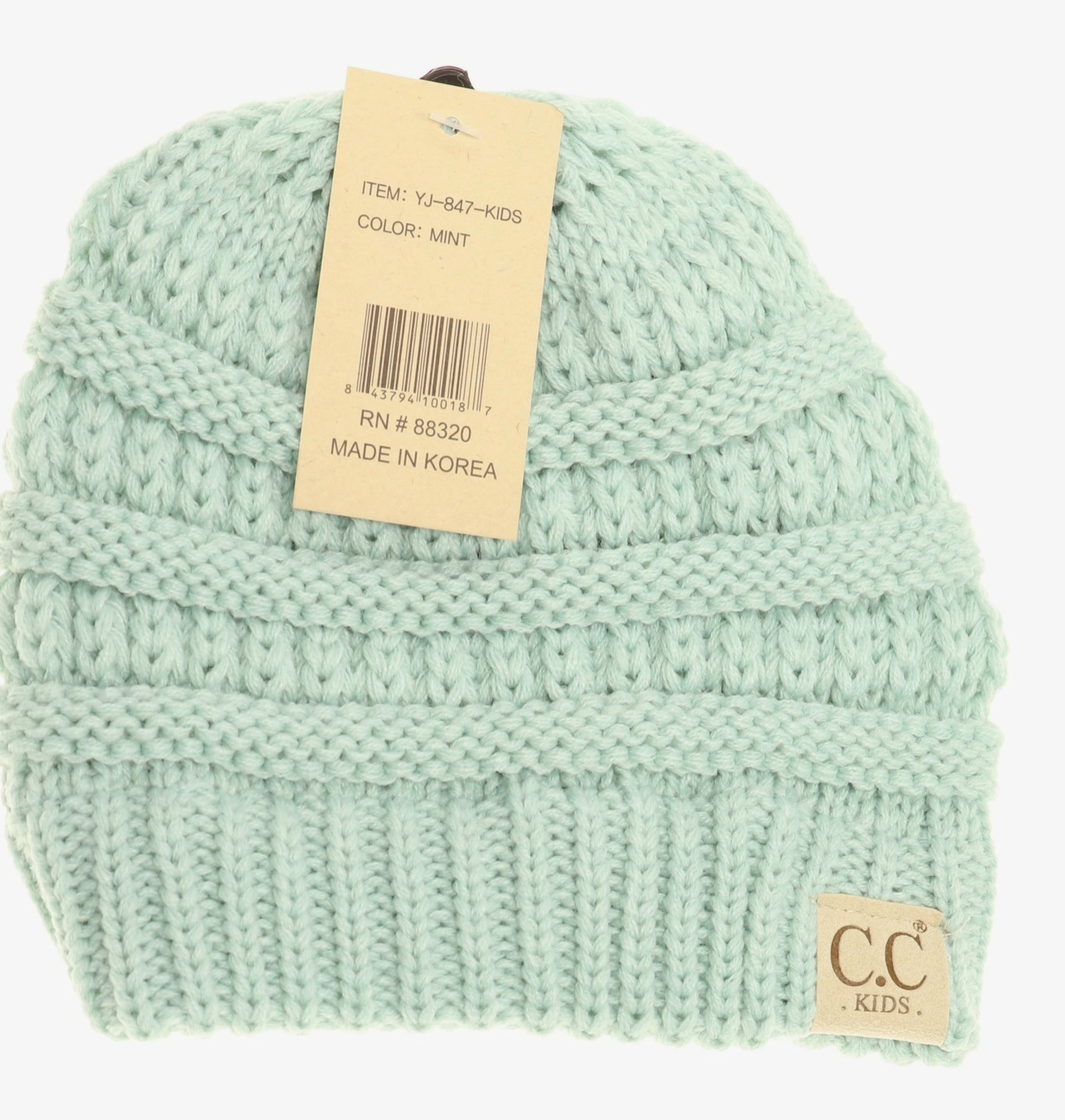 Kids Solid C.C. Beanie