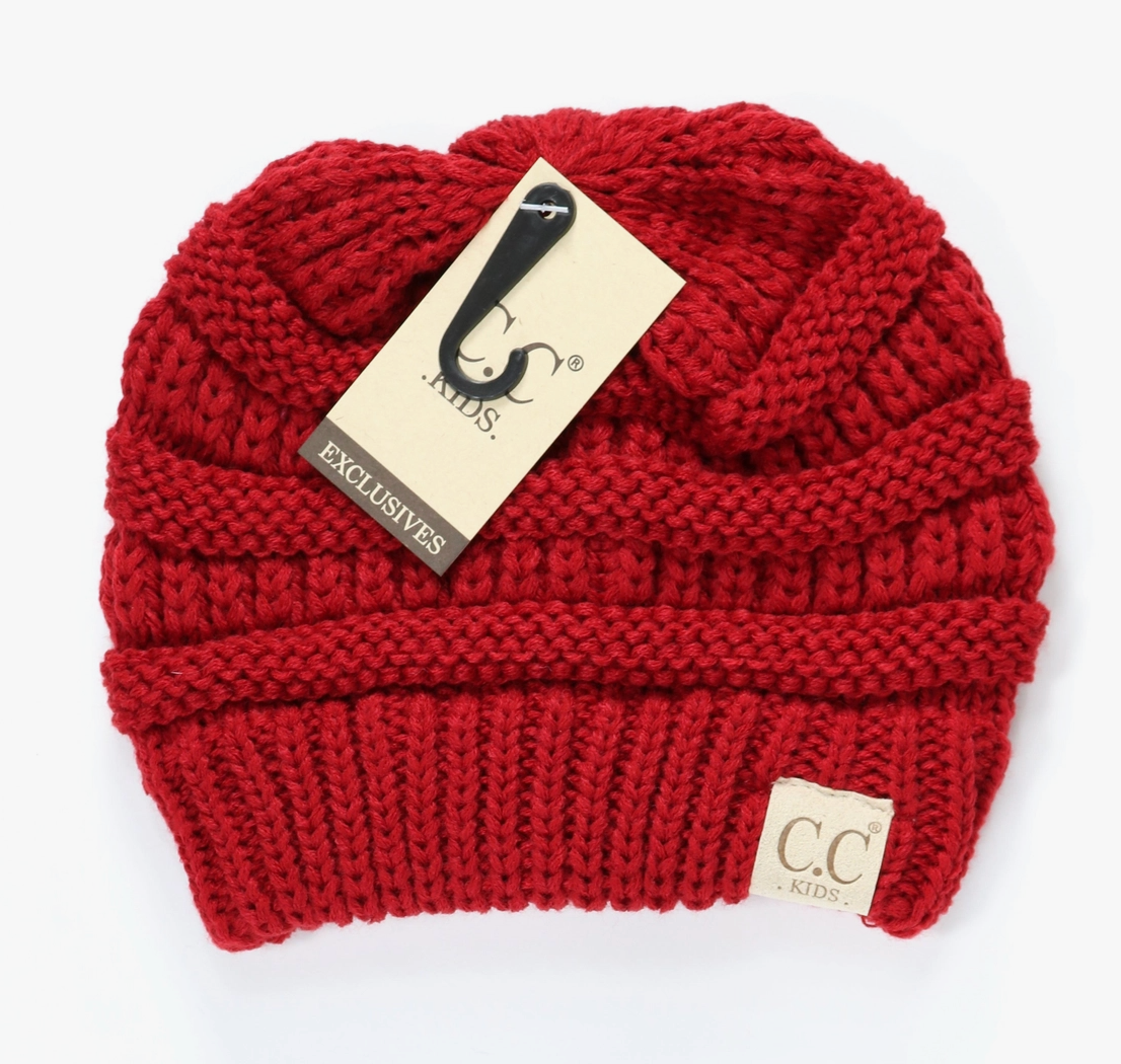 Kids Solid C.C. Beanie