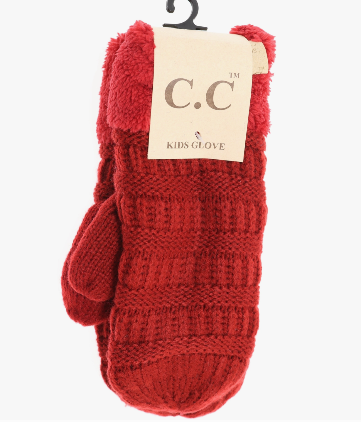 Kids Fuzzy Lined Mittens