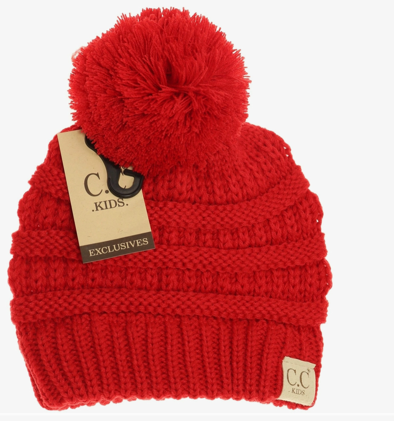 Kids Single Pom C.C Beanie