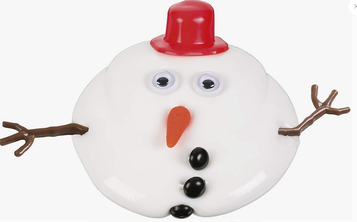 Melting Snowman Putty/Slime Kit