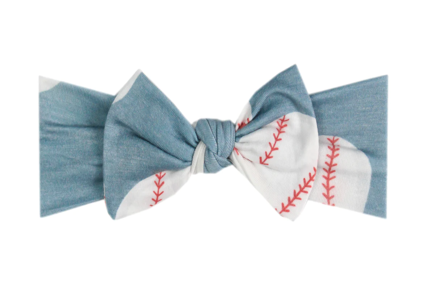 Slugger Knit Headband Bow