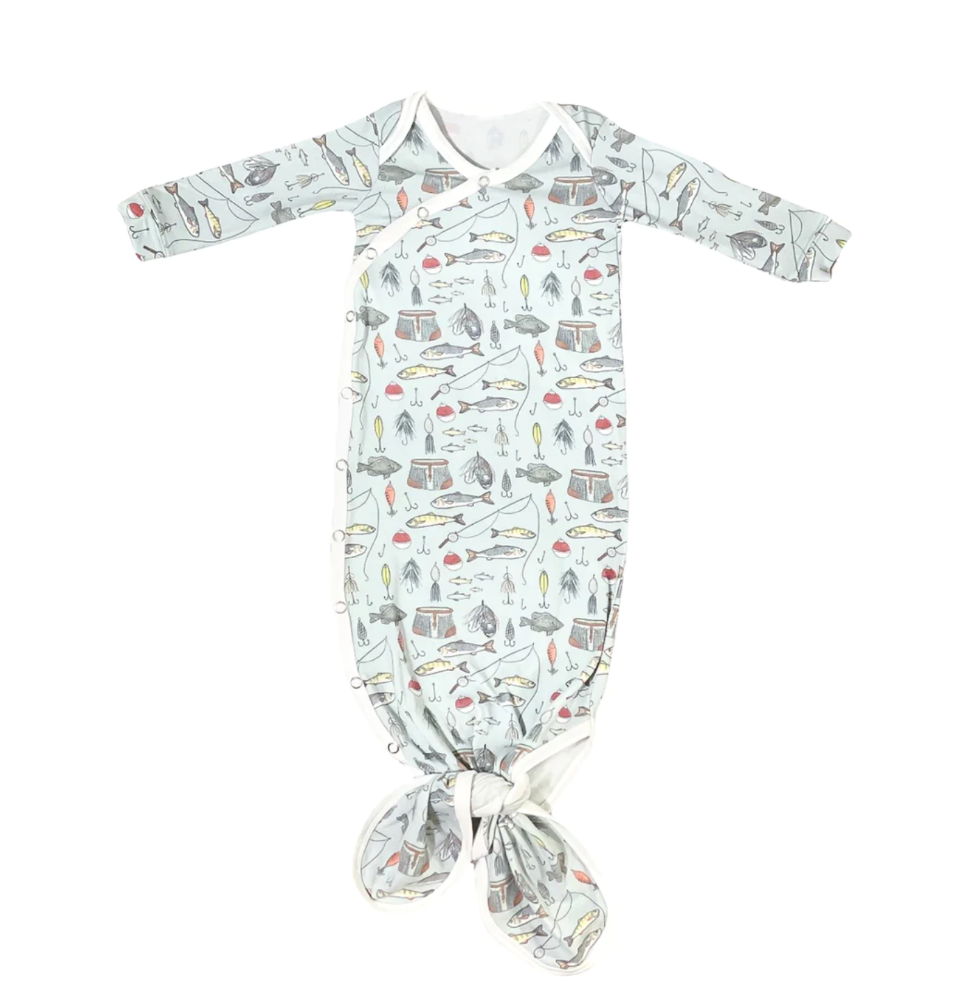 Trout Newborn Knotted Gown
