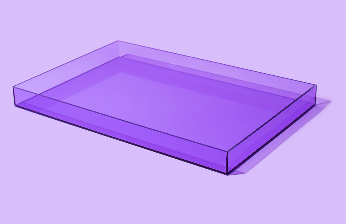 Medium Purple Nesting Tray