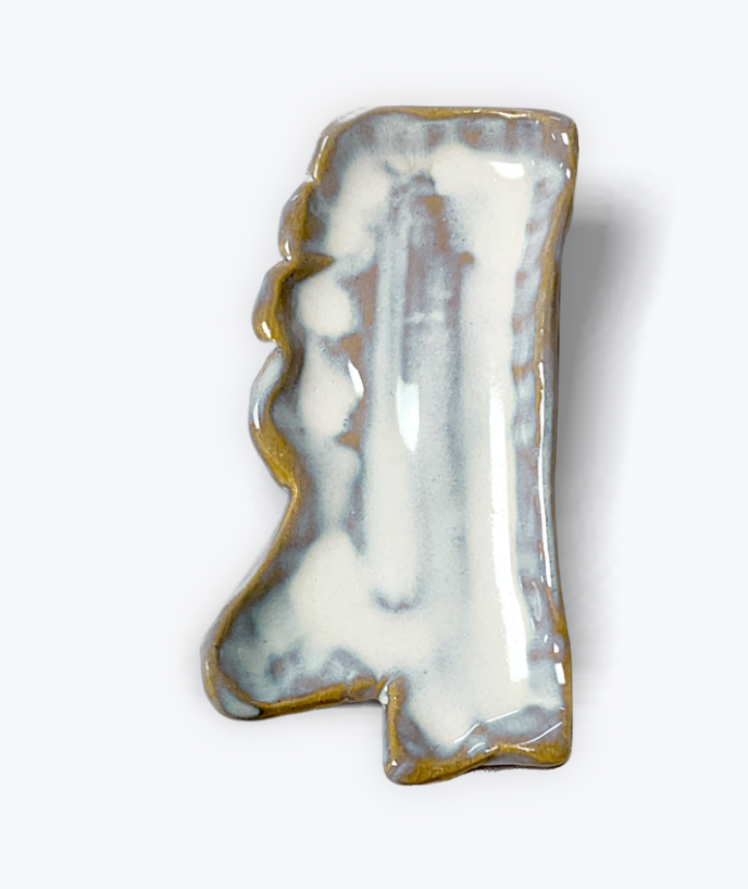 Tab Boren Pottery Small MS Shaped Tray