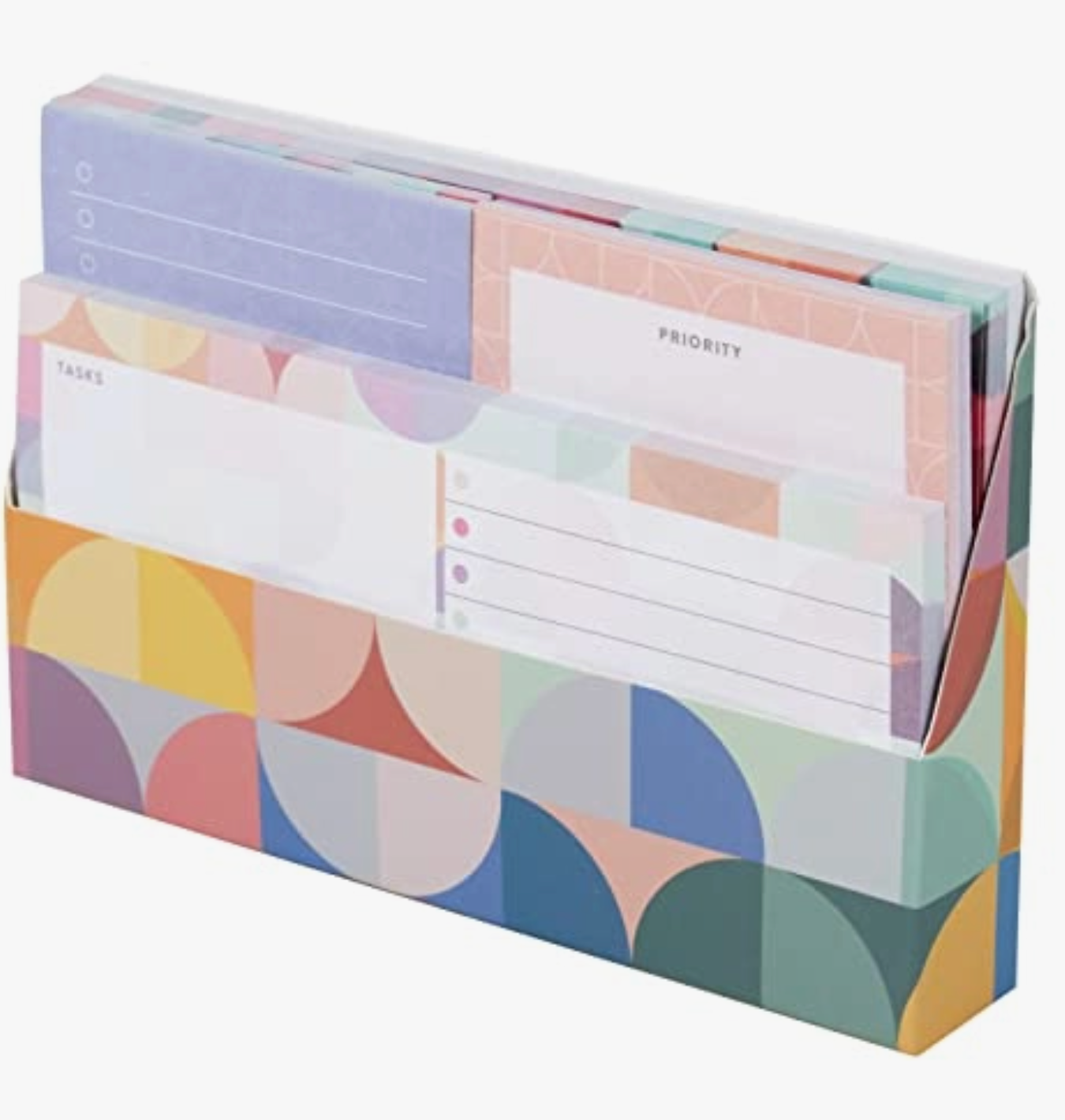 Sticky Note Box - Abstract Circles