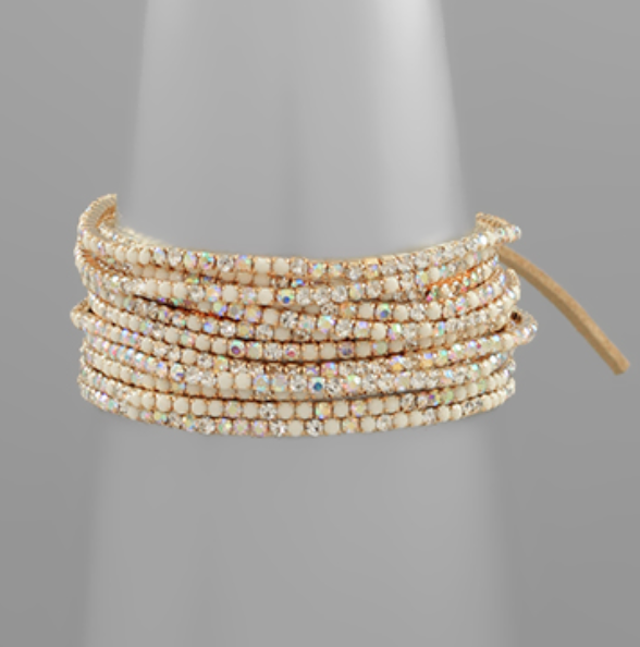 Crystal Multi Stretch Bracelet