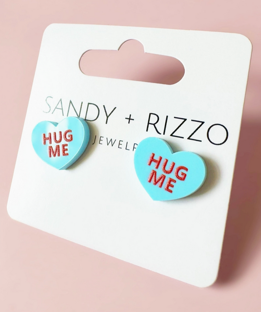 Conversation Heart Studs