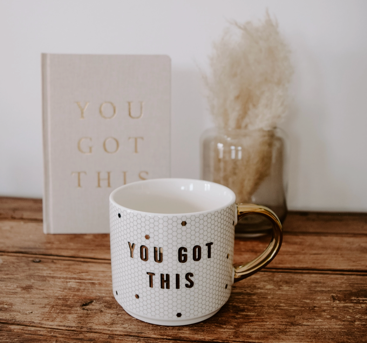 You Got This Gold Tile Coffee Mug