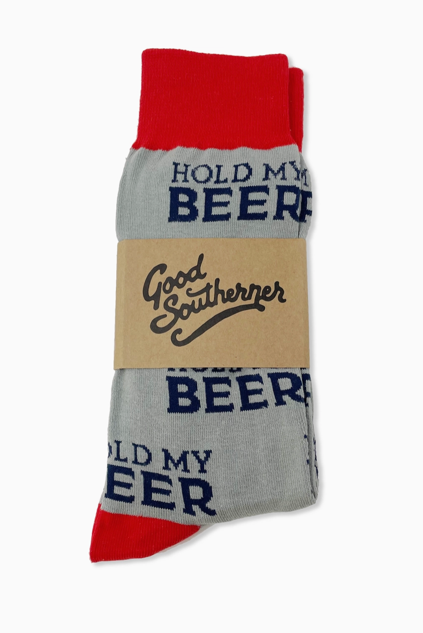 Hold My Beer Socks