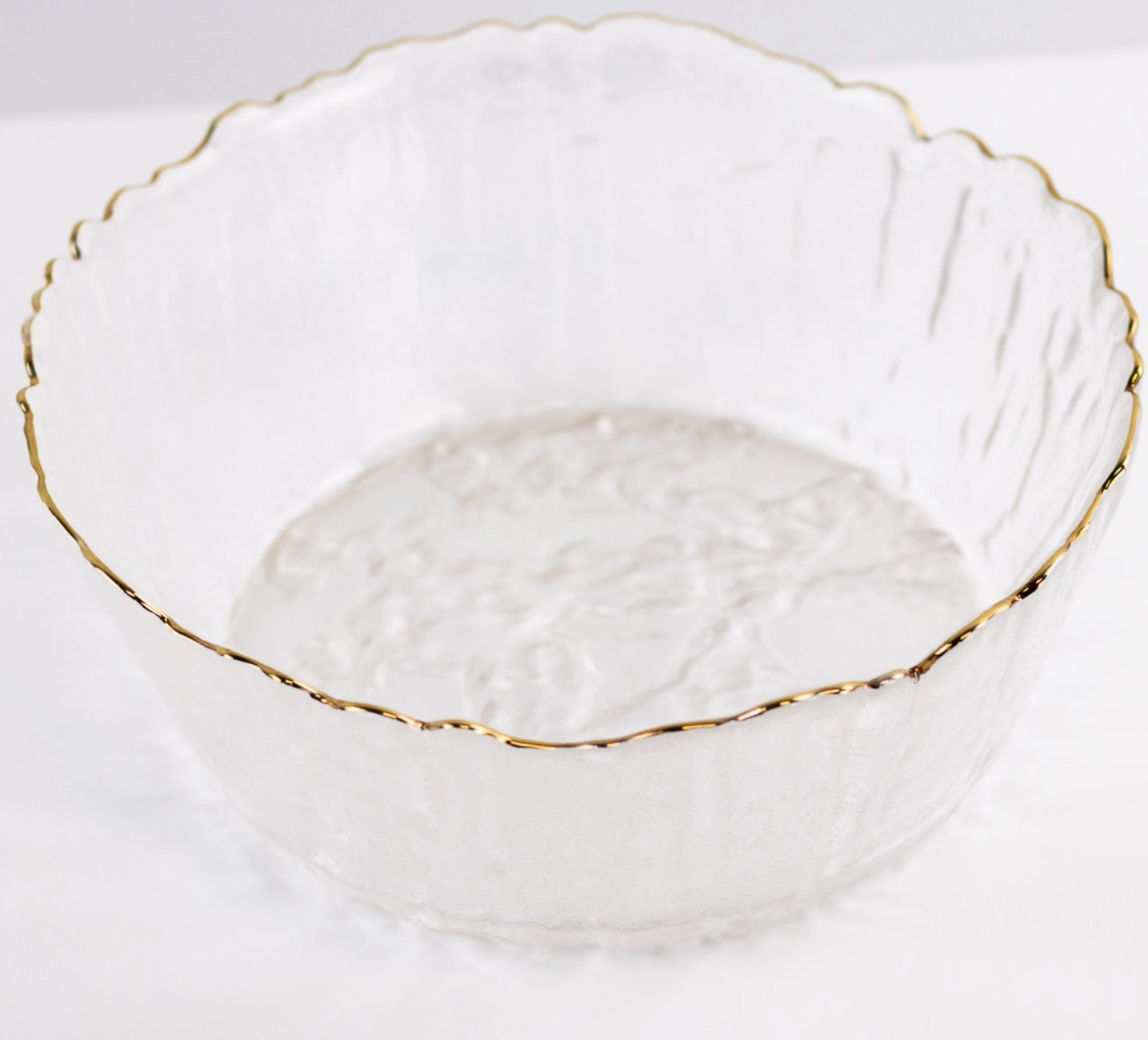 Marguerite Glass Serving Bowl