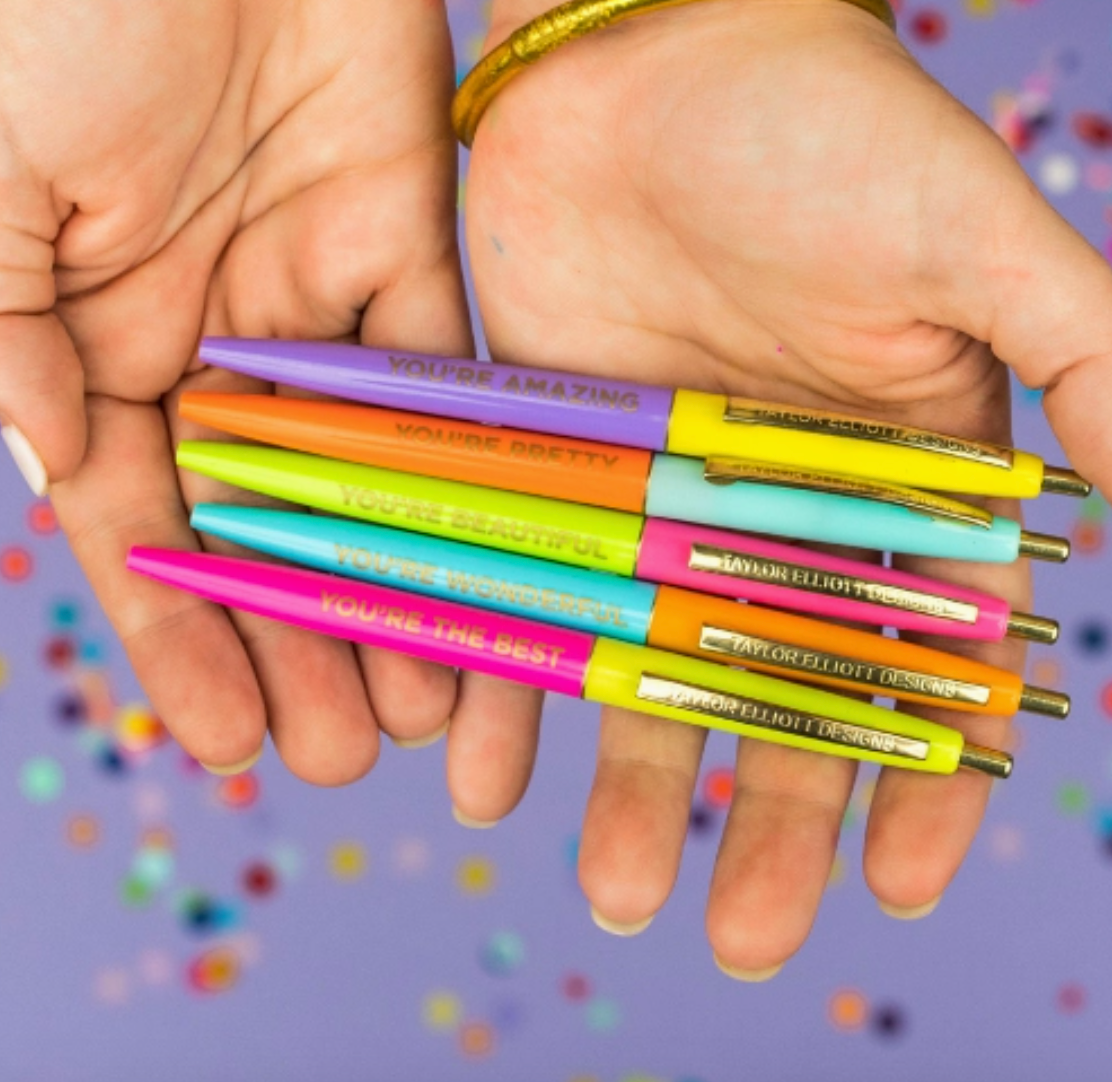 Affirmations Pen Set