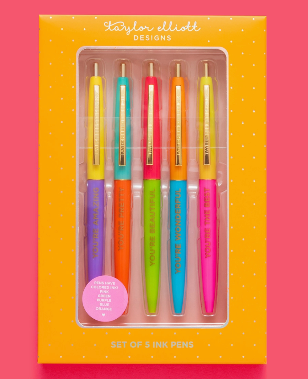 Affirmations Pen Set