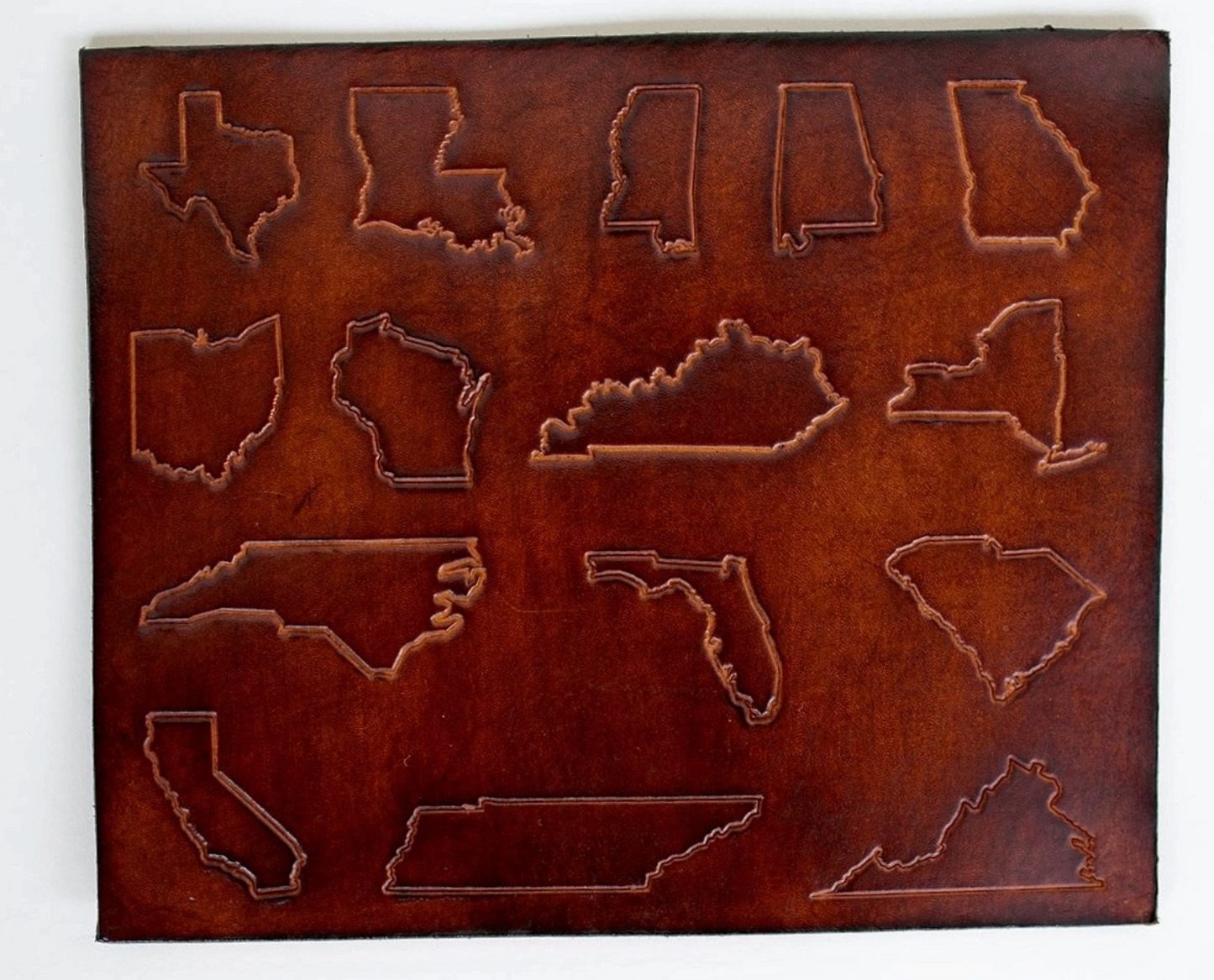 Leather Pint Glass Wrap