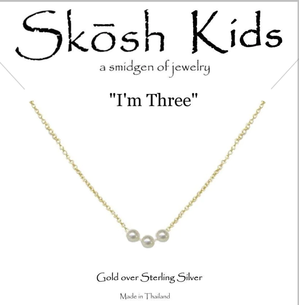 Skosh Kids Pearl Age Necklace