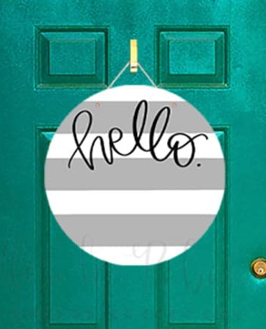 Interchangeable Door Hanger