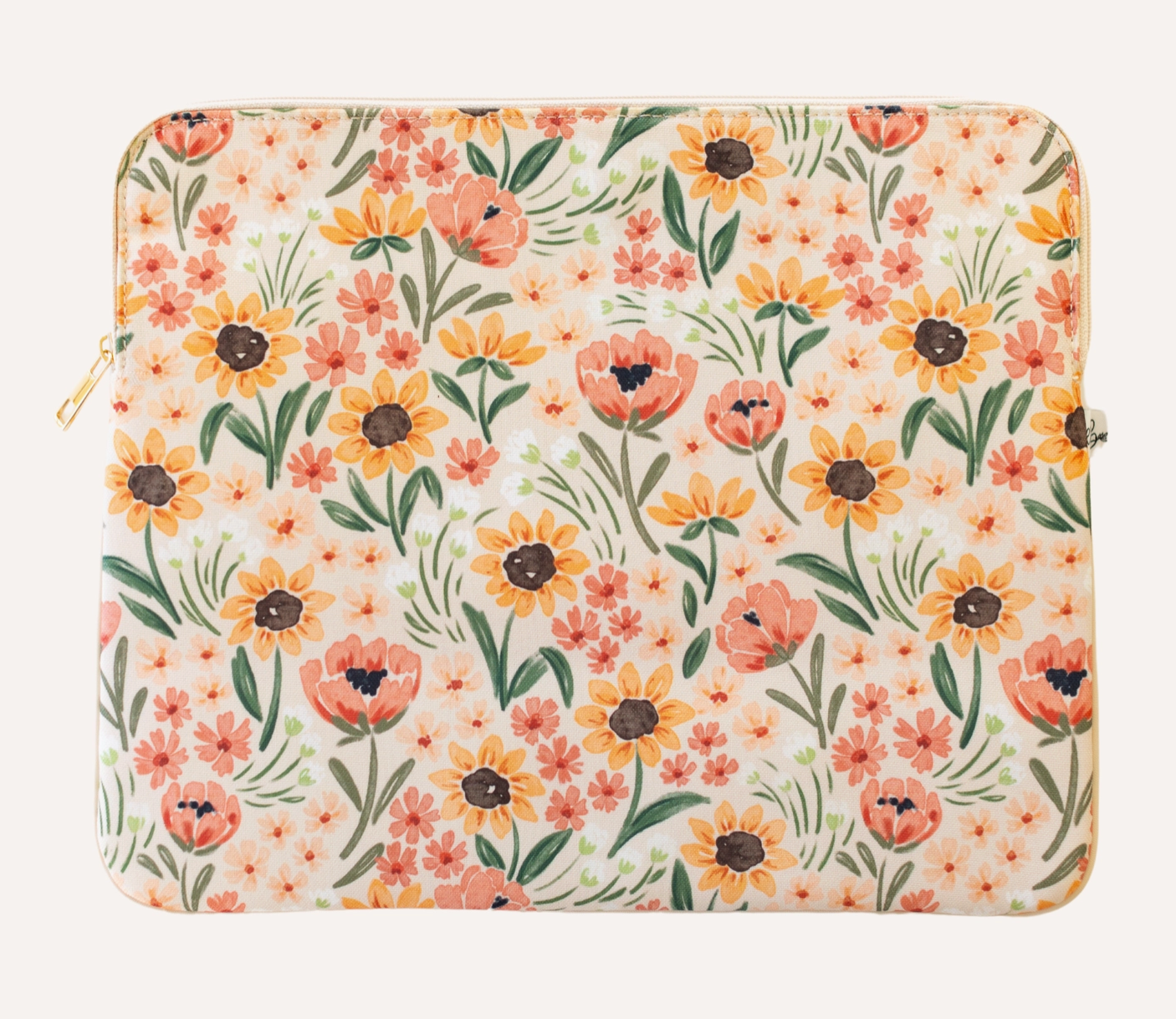 Sunny Poppies Laptop Sleeve