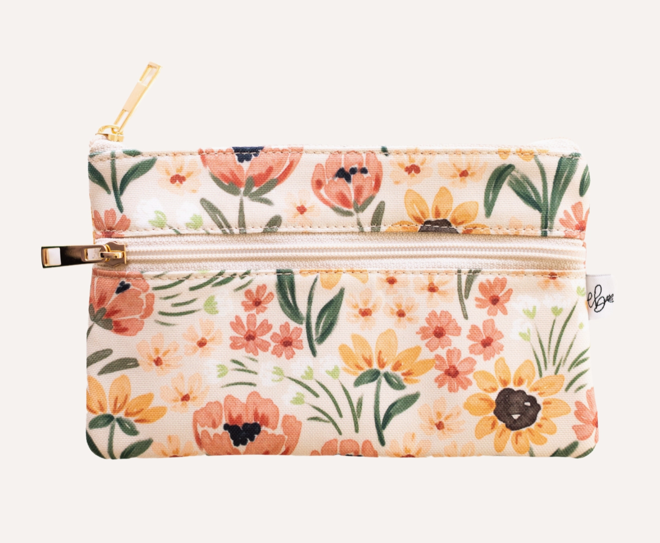 Sunny Poppies Pencil Pouch
