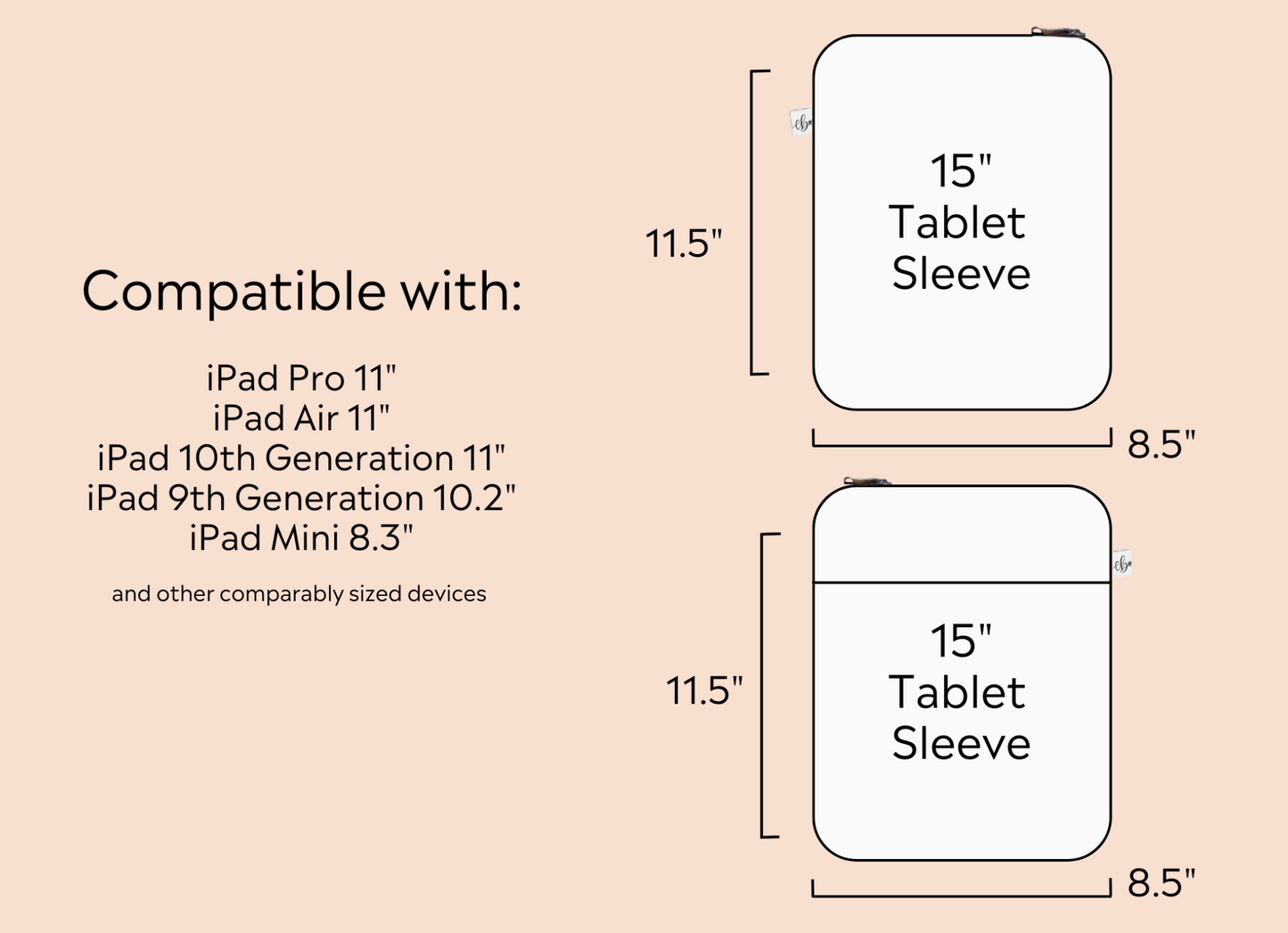 Summer Meadows Tablet Sleeve