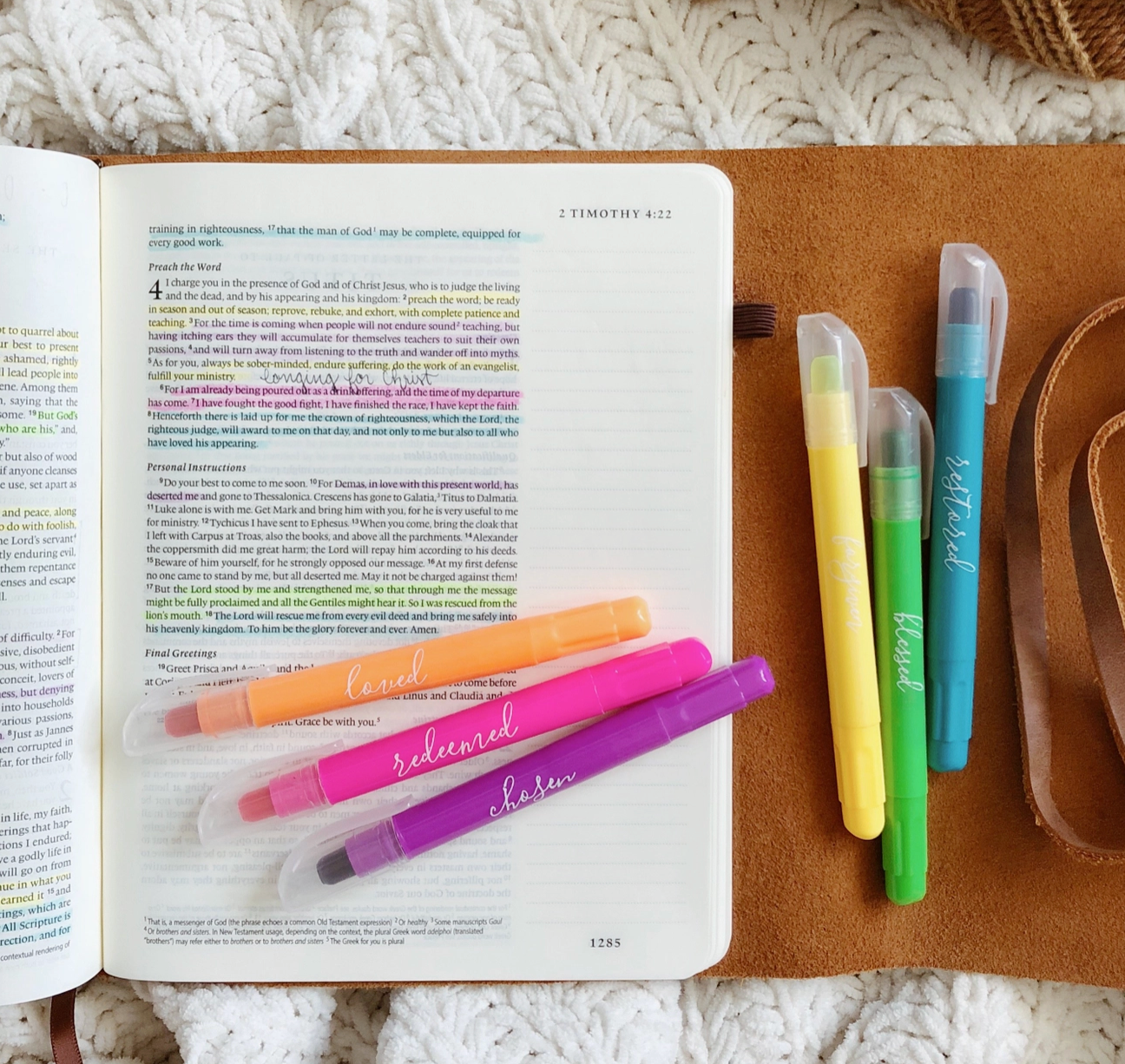 Scented Bible Highlighter Set