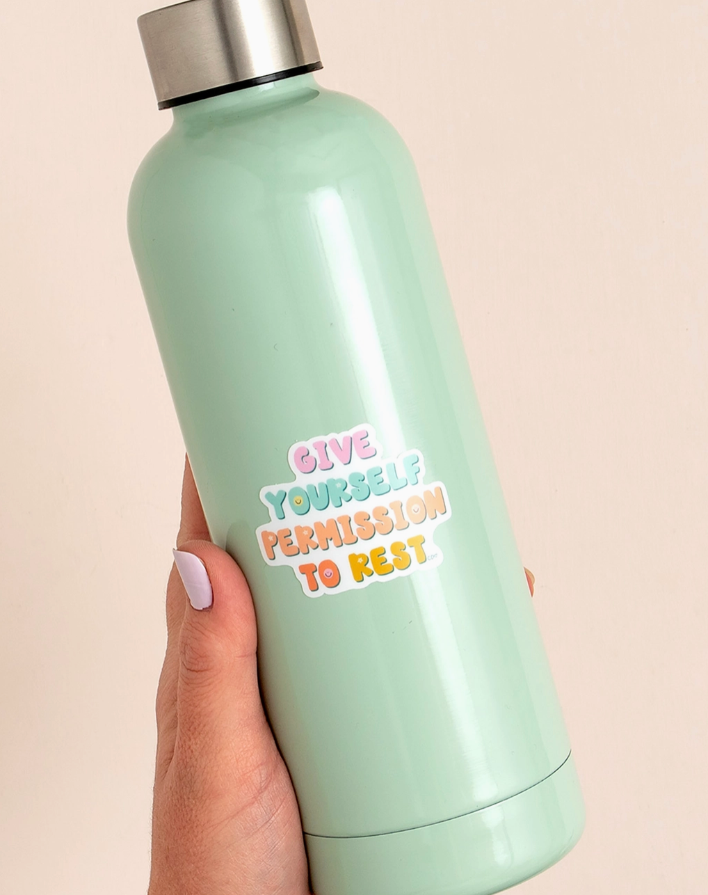 Permission To Rest Decal Sticker