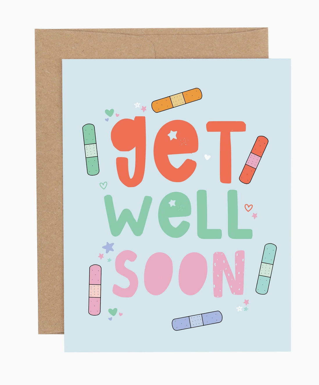Get Well Soon Sympathy Greeting Card
