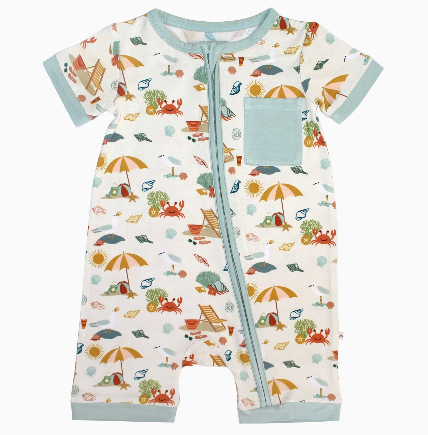 summer infant day Beach Day Summer Baby Romper – The Stompin' Grounds