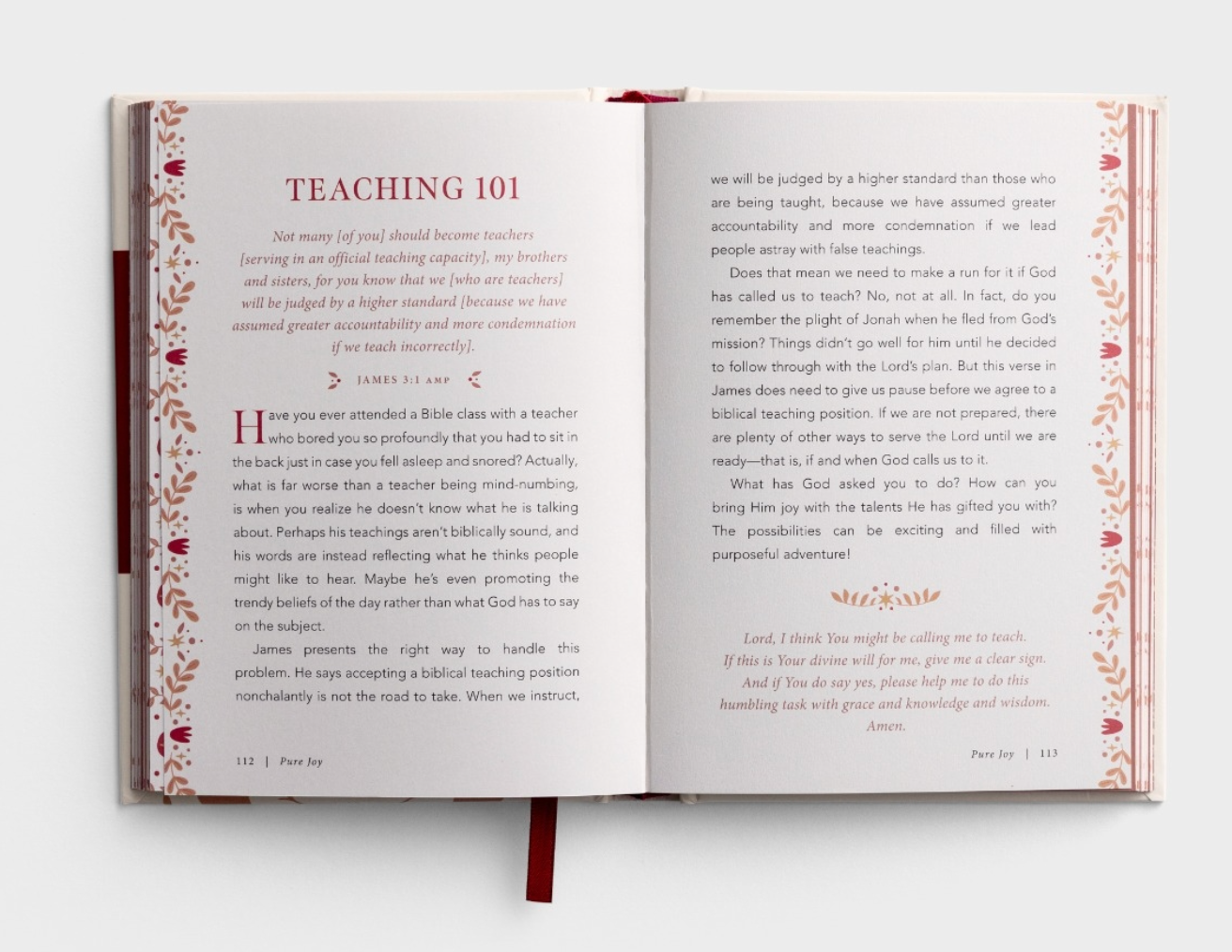 Pure Joy: A 90 Day Devotional in the Book of James