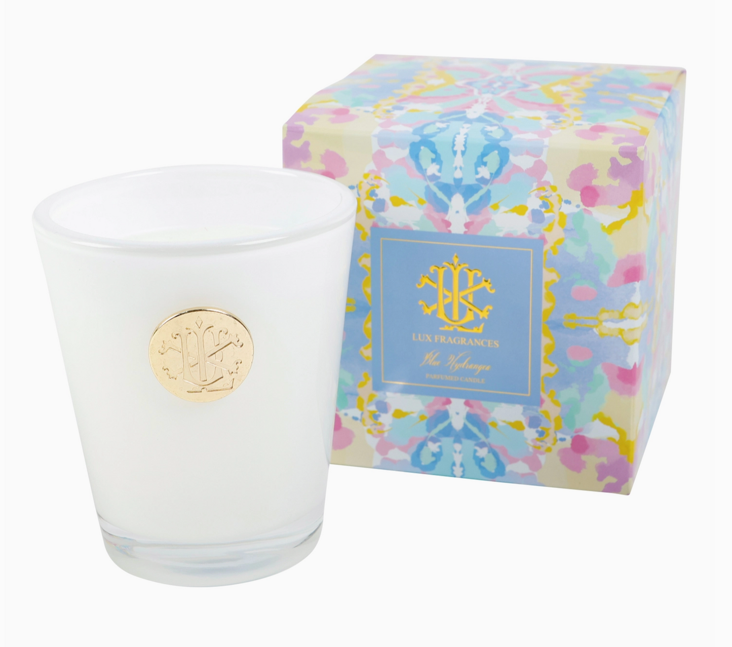 Watercolor Designer Box Candle