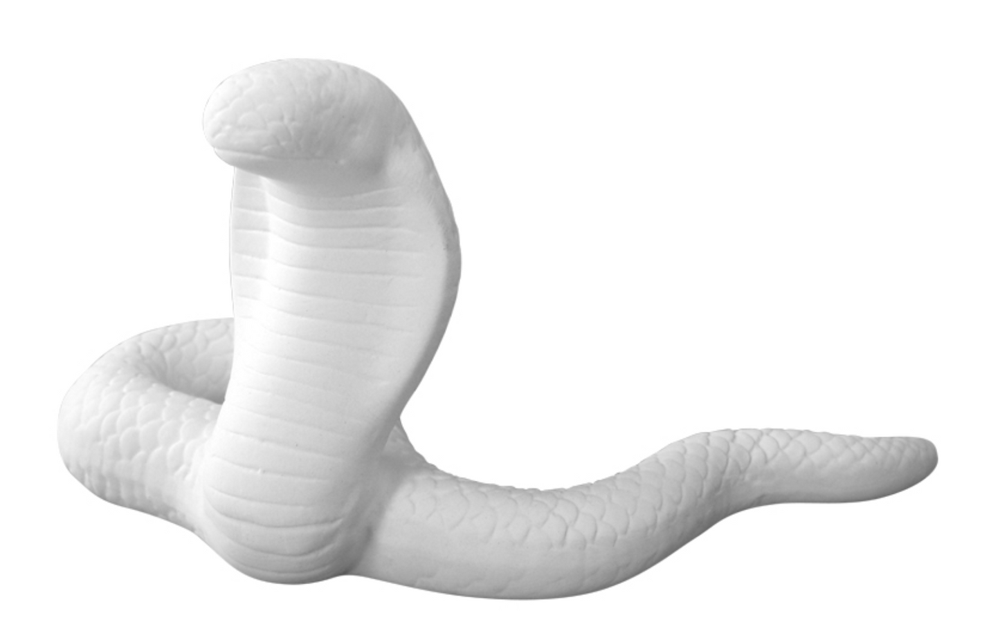 Ceramic Cobra Snake