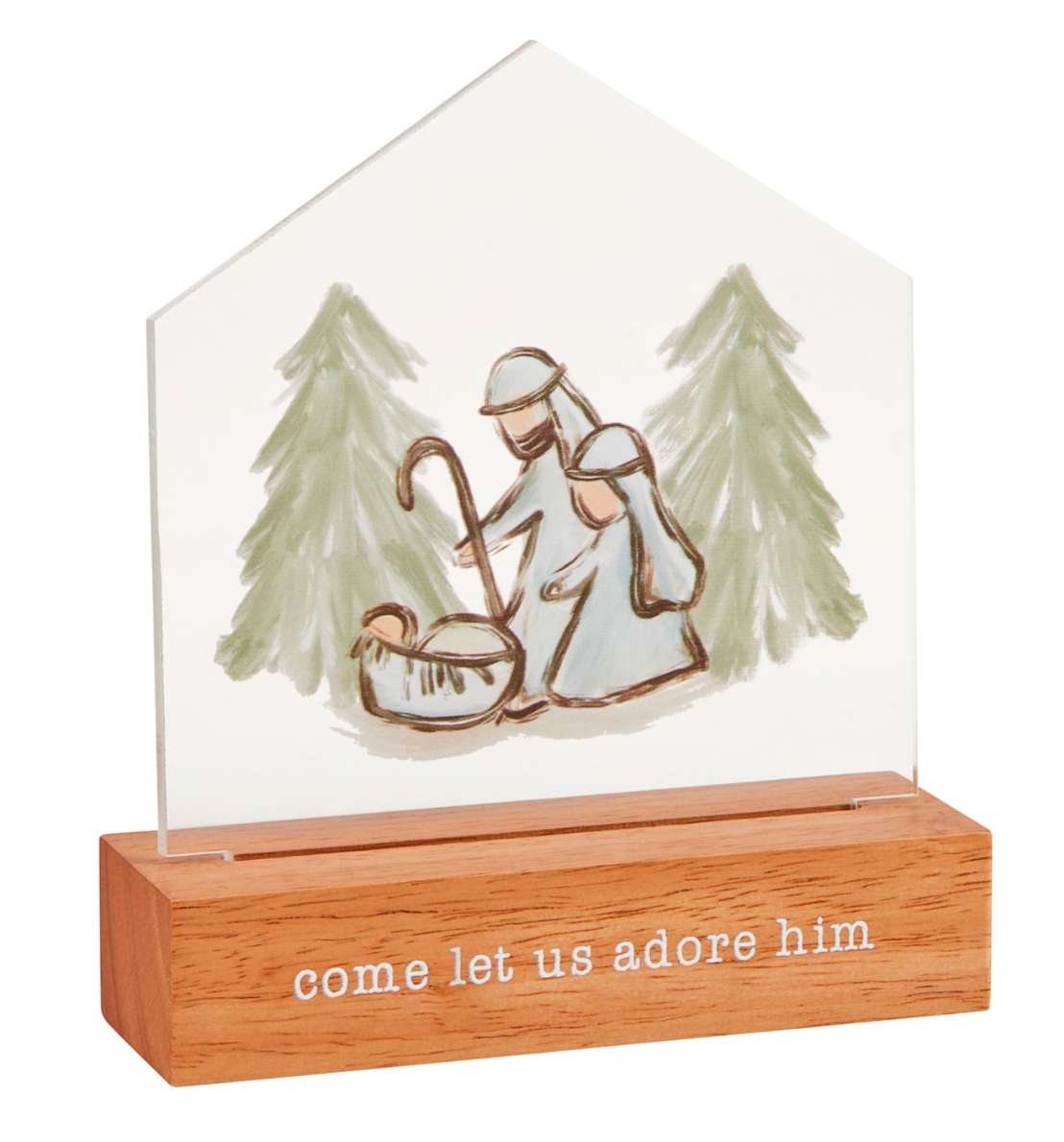 Acrylic Christmas Sitter