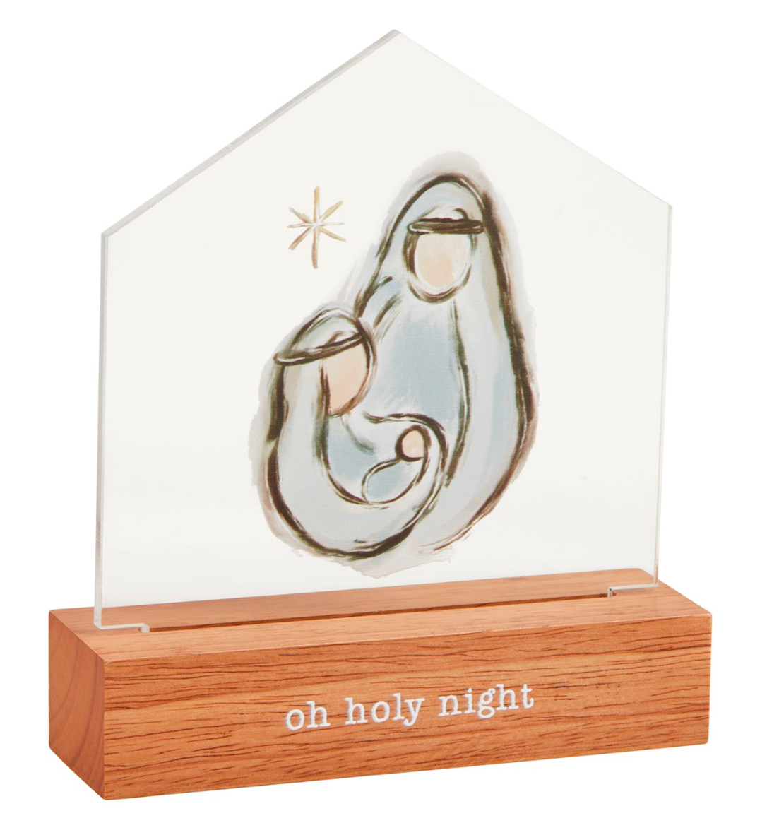 Acrylic Christmas Sitter