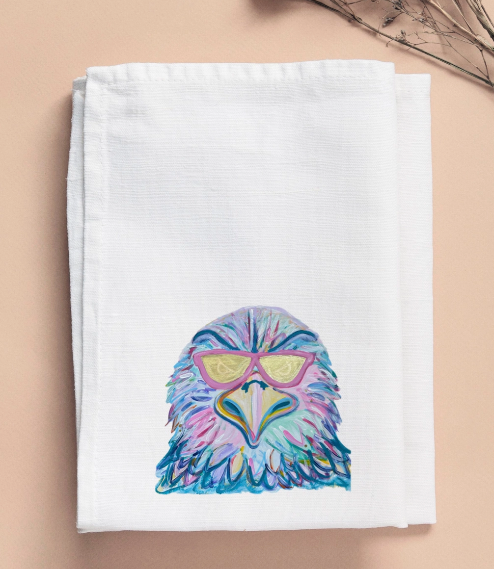 Fun Collegiate Tea Towel