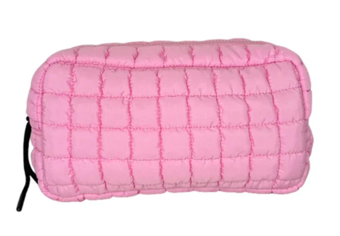 Puffer Quilted Makeup Bag