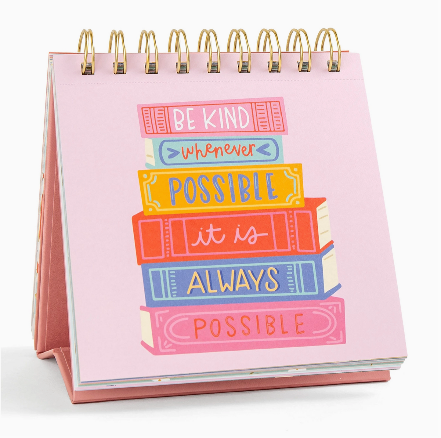 Happy Quotes Desk Flip Calendar