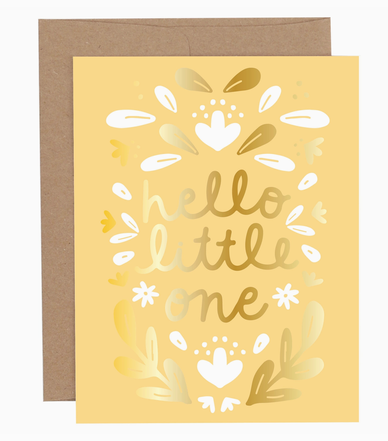 Hello Little One Baby Card