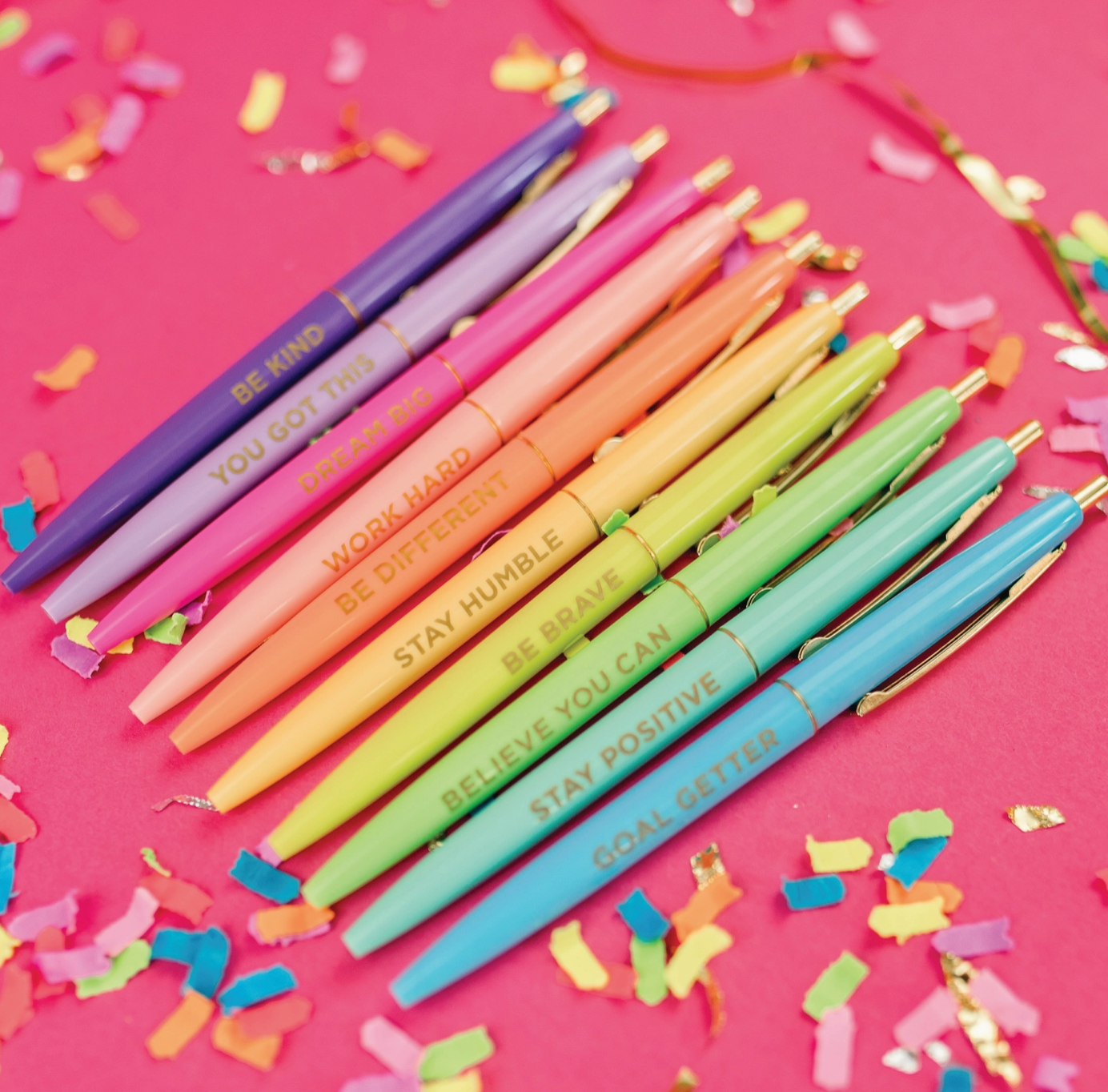 Motivational Pen 10 Piece Set