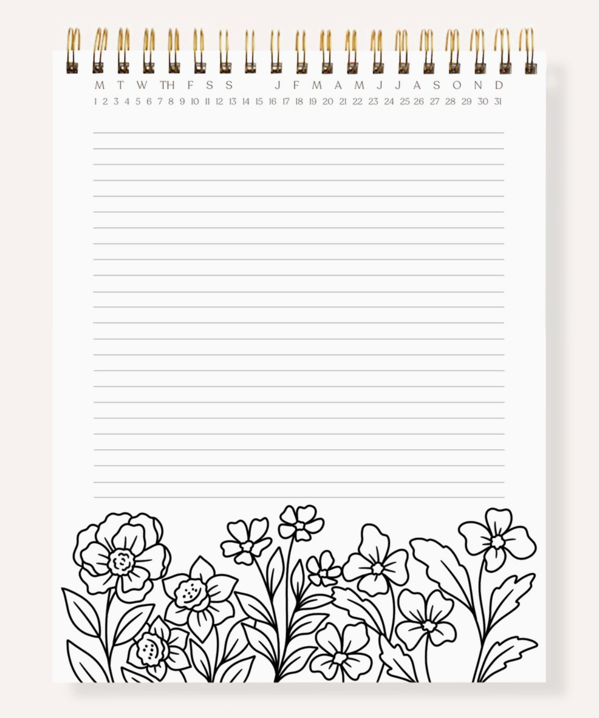 Color-in Notebook