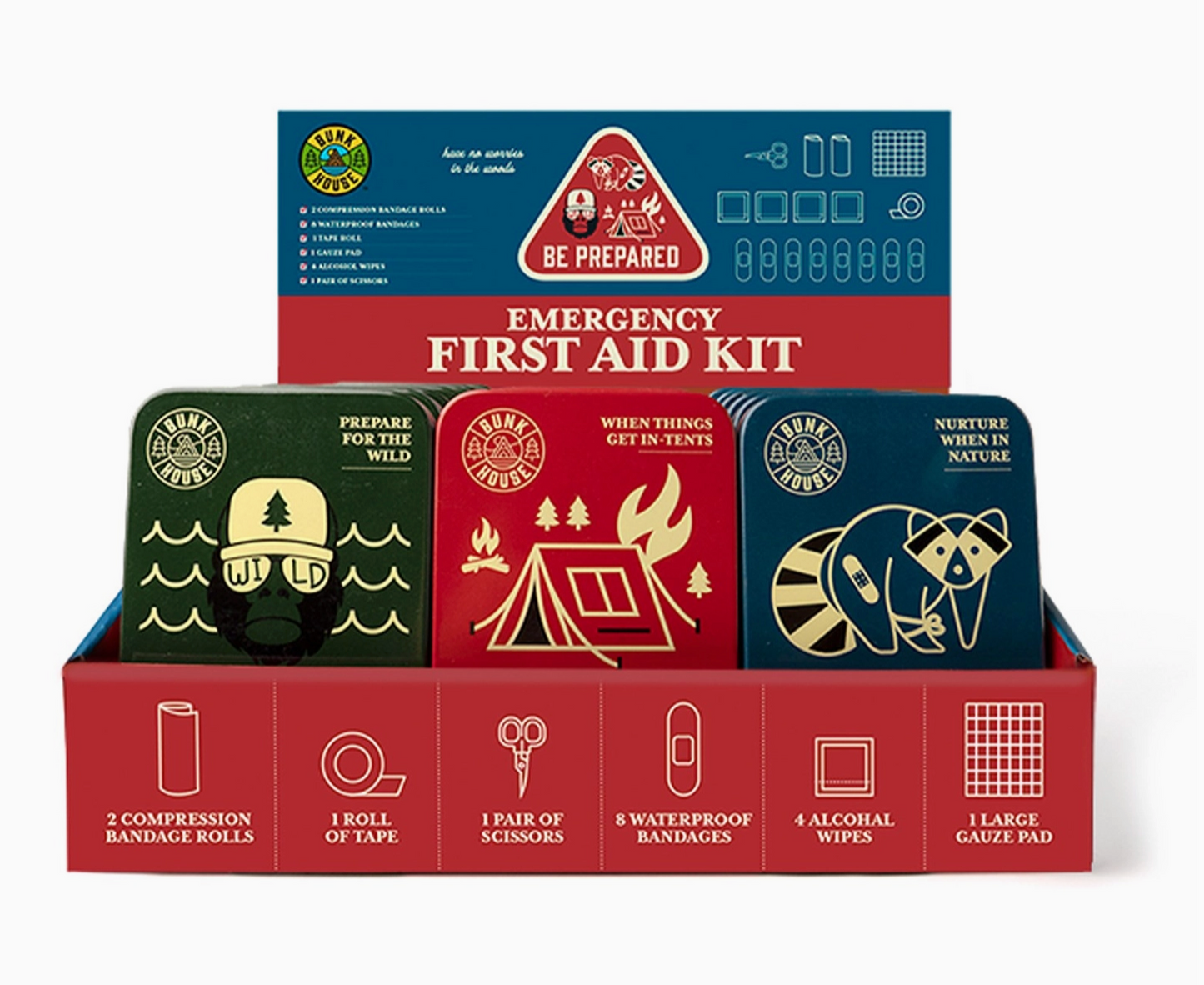 Bunkhouse Emergency First Aid Kit