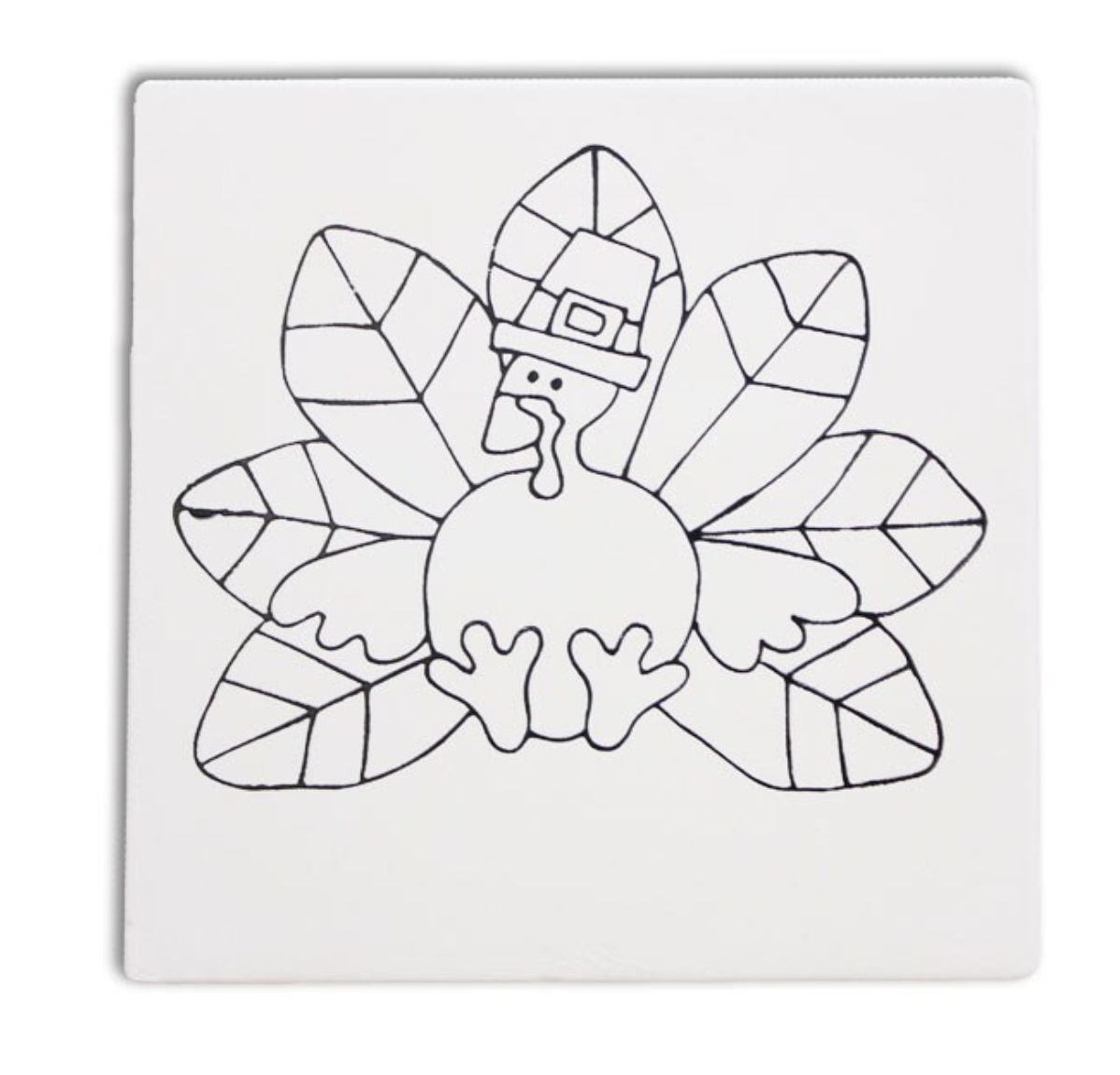 Ceramic Turkey Party Tile