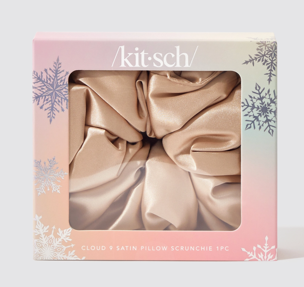 Holiday Cloud 9 Satin Pillow Scrunchie