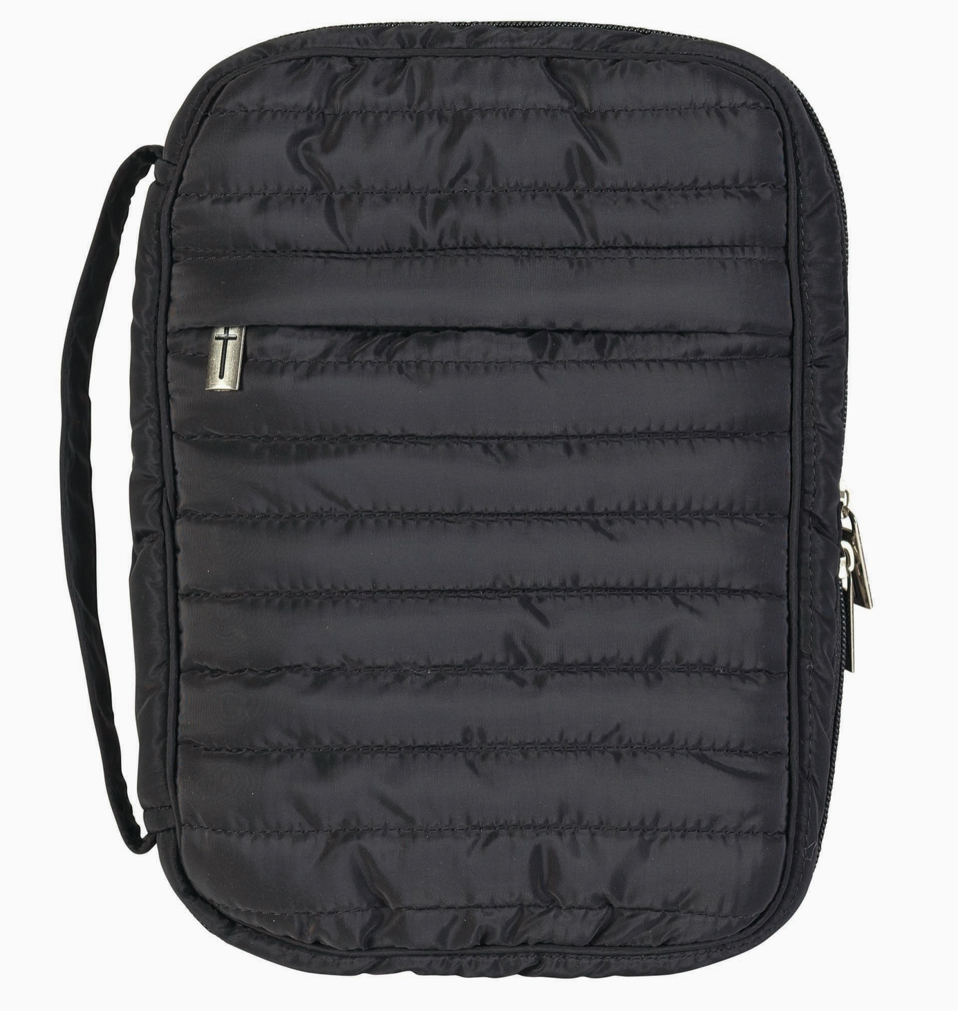 Black Quilted Bible Cover
